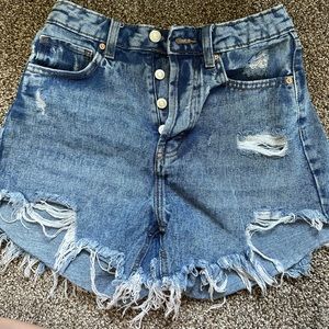Wild Fable (Target) Distressed Jean Shorts